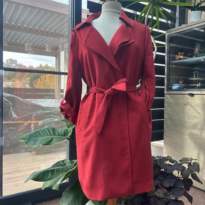 Trench rouge Elora
