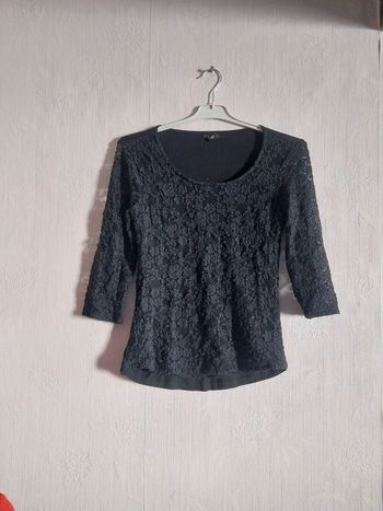 Blouse  avec dentelle taille M