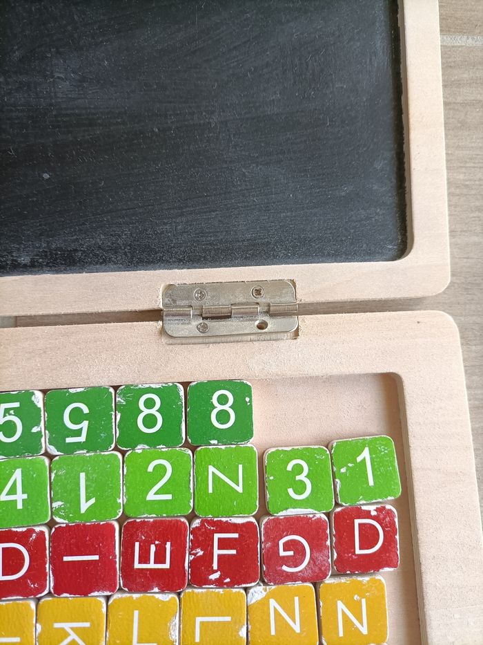 Ordinateur enfant en bois Playtive état correct - photo numéro 2