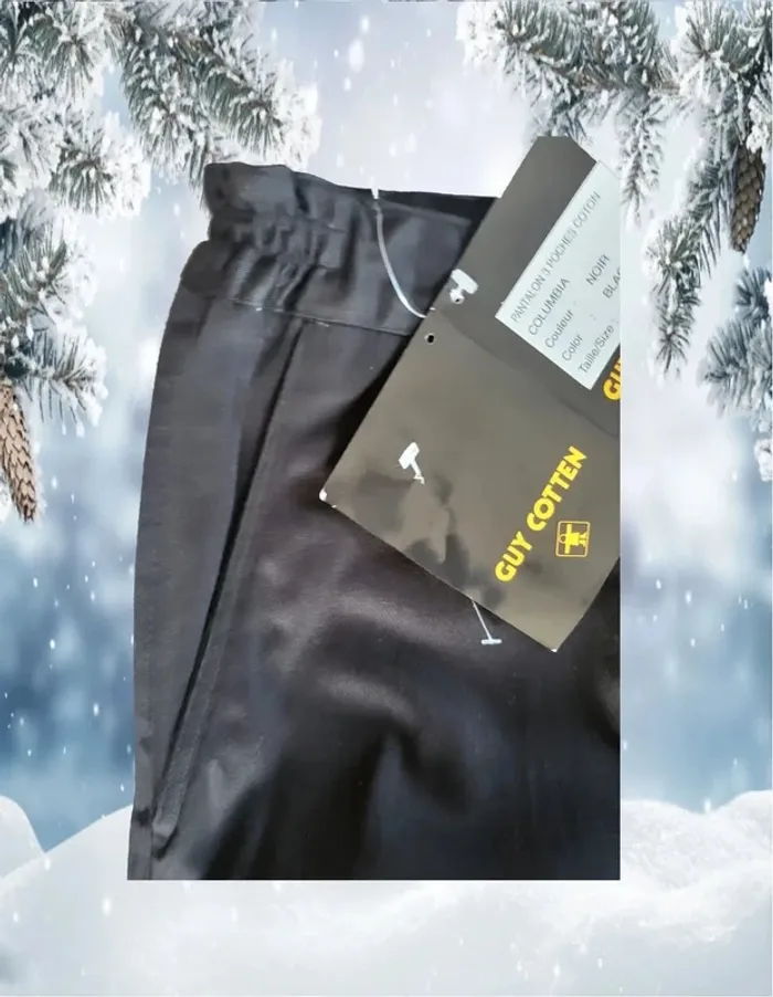 Pantalon noir Guy Cotten taille 52 neuf - photo numรฉro 6