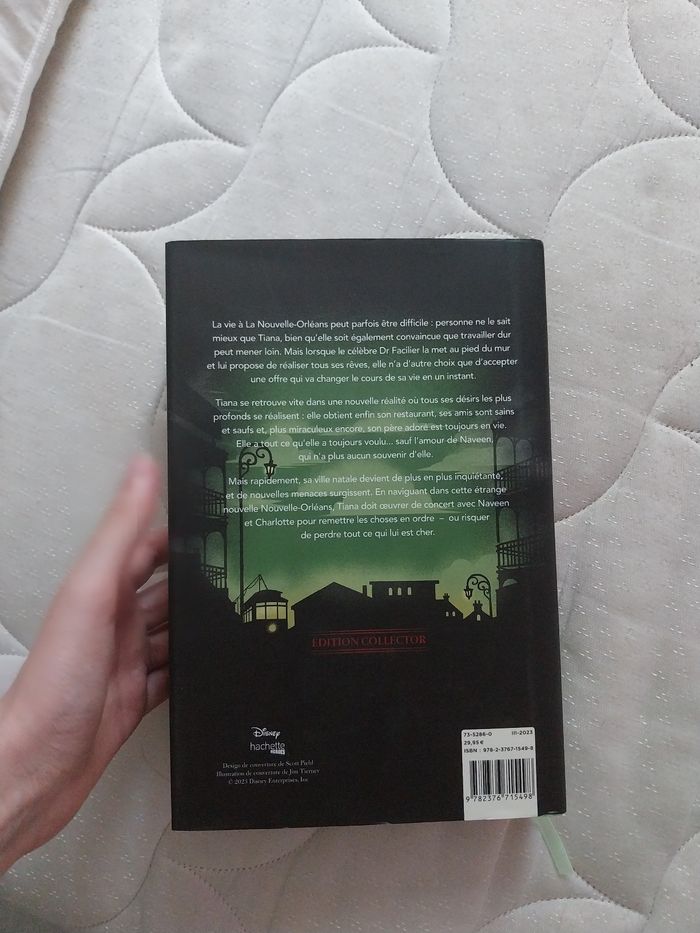 Roman Au Bout du Rêve Tiana Twisted Tale Relié Collector jaspage - photo numéro 2