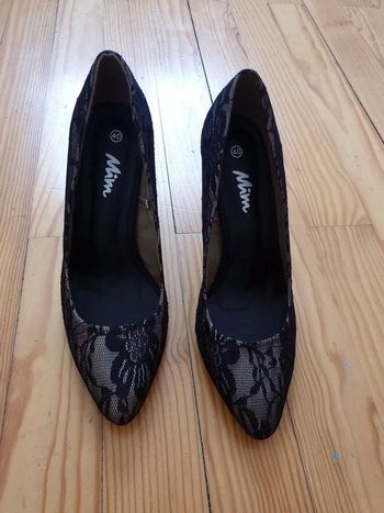 Escarpins noir, pointure 40
