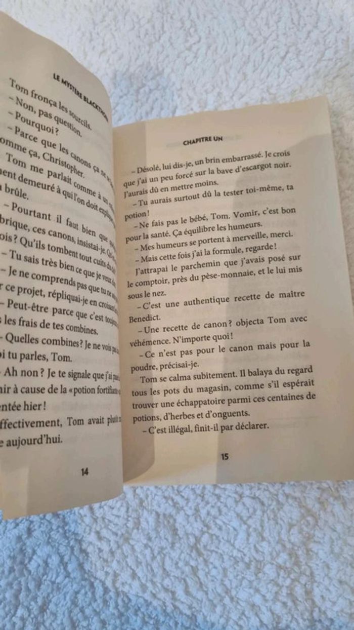 Livre Le Mystère Black Thorn  de  Kévin Sands - photo numéro 5