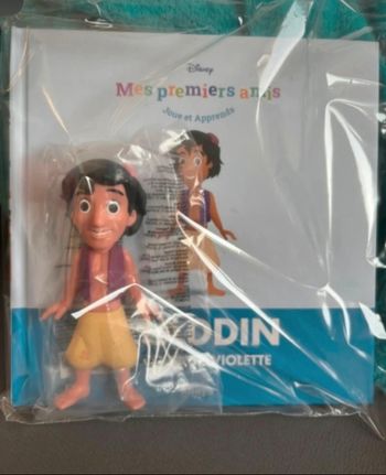 Figurine + Livre Aladdin n 41 Mes Premiers Amis Disney Altaya