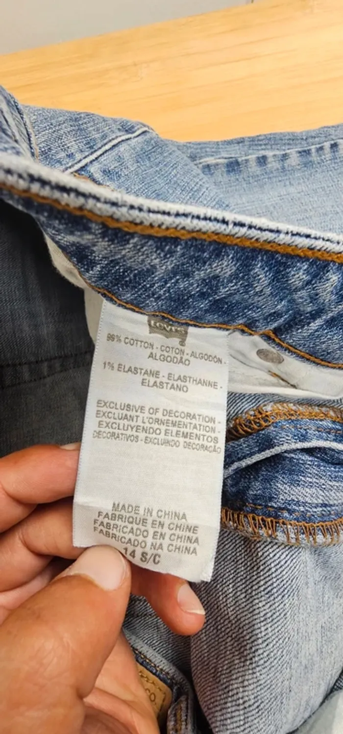 Levi's Strauss Midi-Pyrénées rise skinny T:40 - photo numéro 10