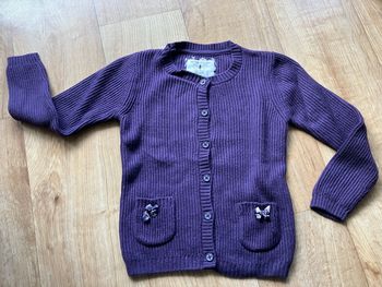 Joli gilet violet fille 5 ans 