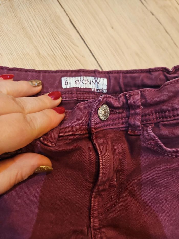 Jeans prune 6 ans skinny - photo numéro 2
