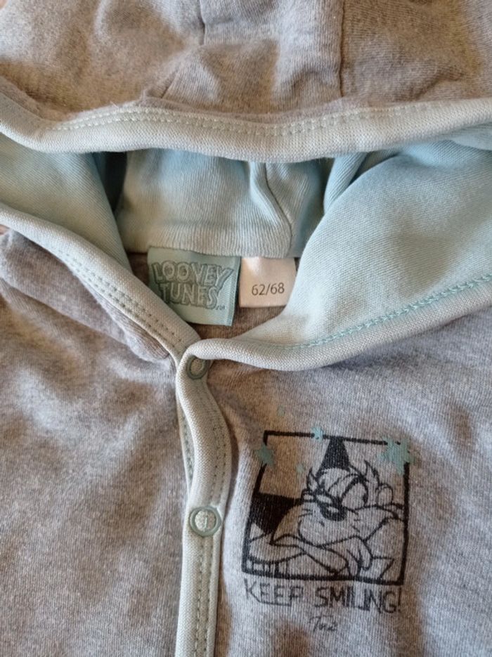 Gilet léger à capuche 6/9 mois - photo numéro 5