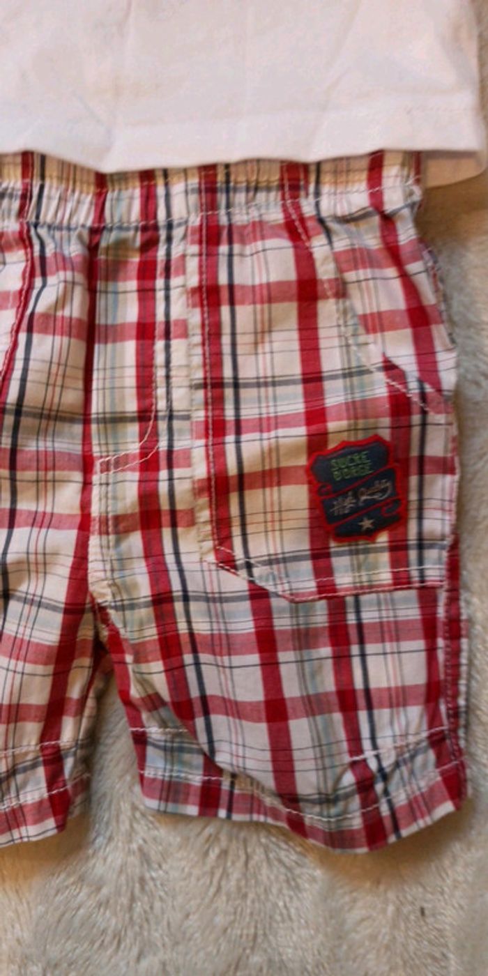 Ensemble Sucre d'orge t-shirt et short - photo numéro 2