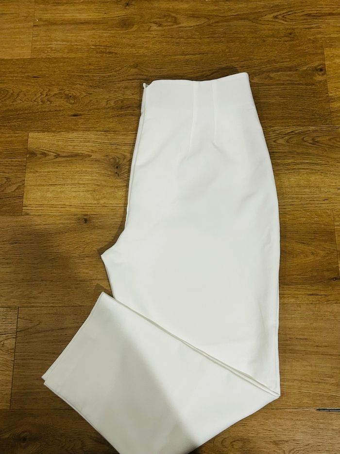 Pantalon blanc Zara