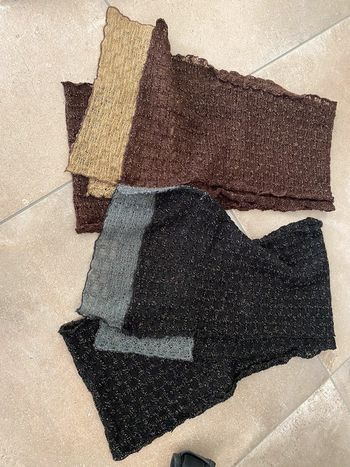 Lot de 2 écharpes fines