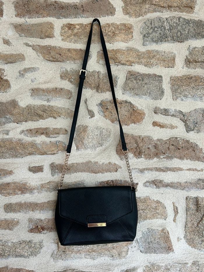Sac à bandoulière noir - Mango