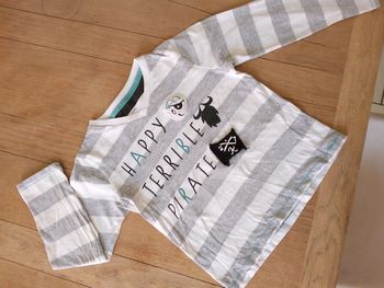 T-shirt manches longues, pirate. 4ans.