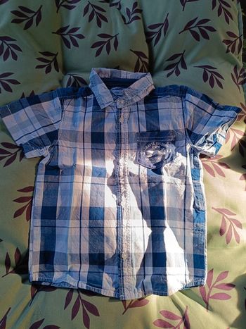 Chemise manches courtes 4 ans