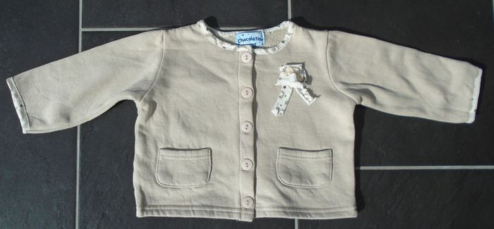 Gilet d'hiver fille 12 mois