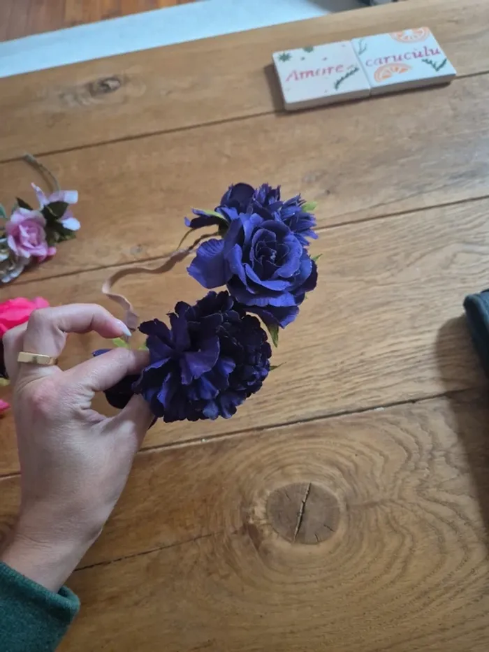 3 couronnes de fleurs - photo numéro 3