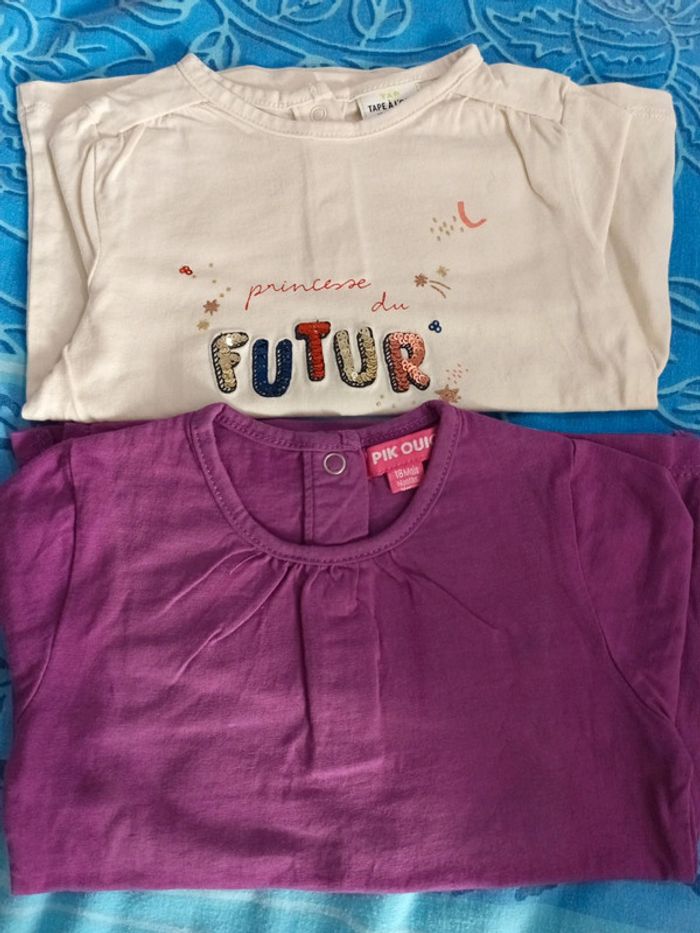 T shirt manches longues 18 mois