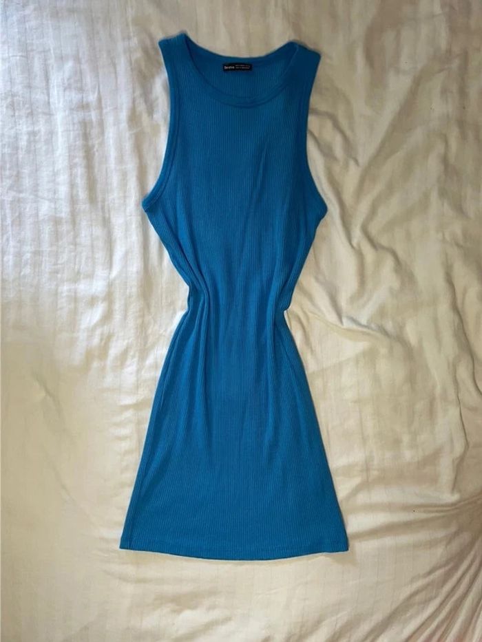 Robe bershka bleu azur