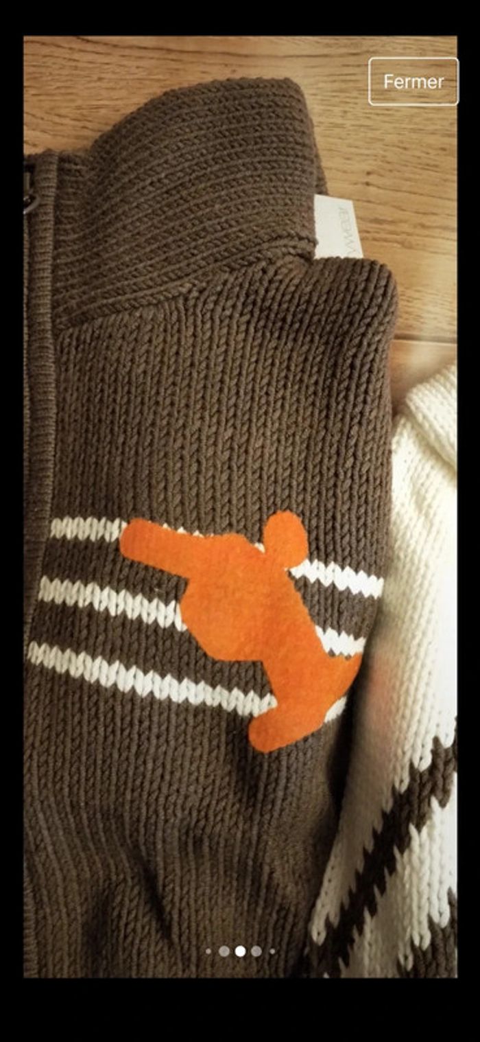 Lot de 2 gilets zippés garçon - photo numéro 4