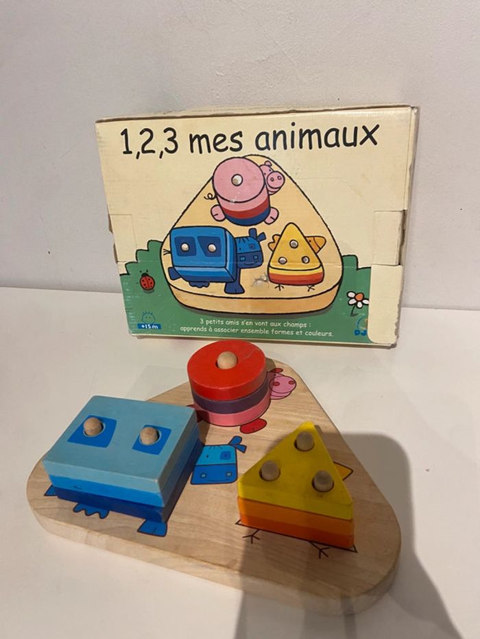 1,2,3 les animaux djeco