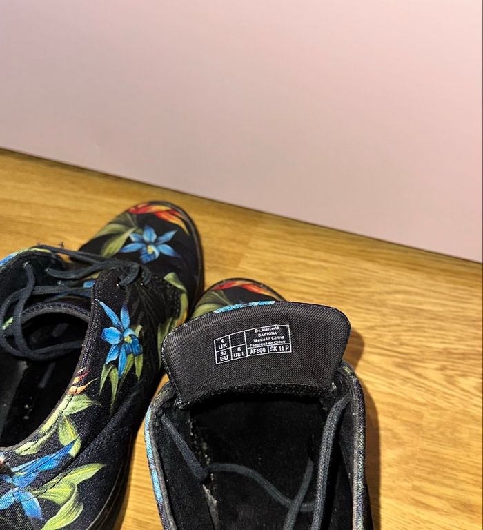 Dr Martens Fleuri - tissu - Édition Limitée taille 37 - photo numéro 4