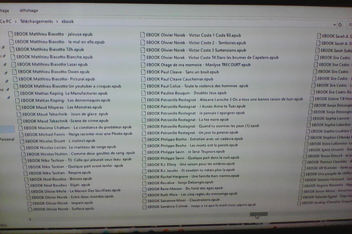 Liseuse Tolino Vision 2 avec plus de 1850 ebooks thriller/policiers/suspenses - photo numéro 9