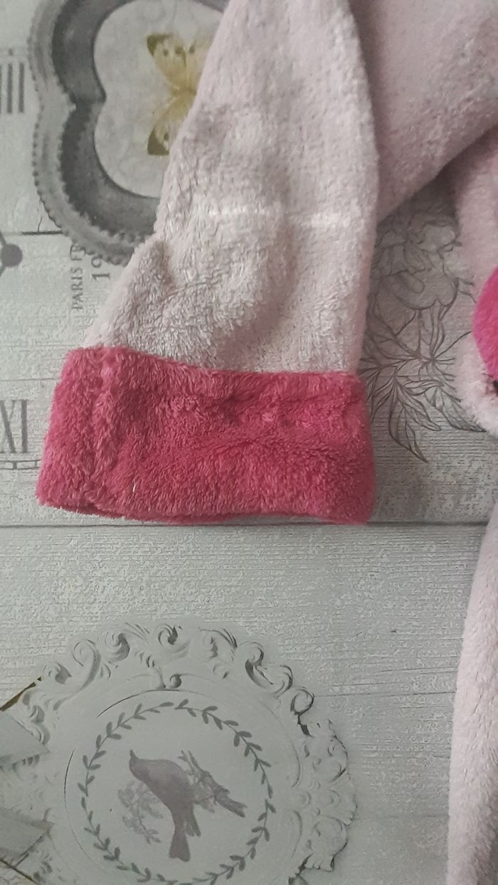 Robe de chambre rose clair et foncé - photo numéro 4