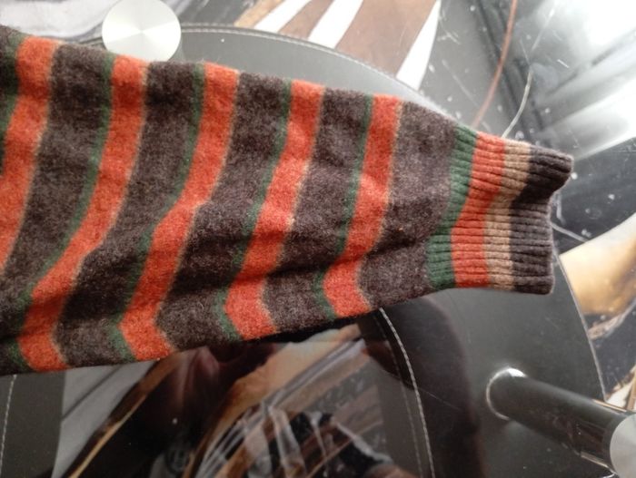 Pull barbour très bon état en laine d'agneau - photo numéro 5