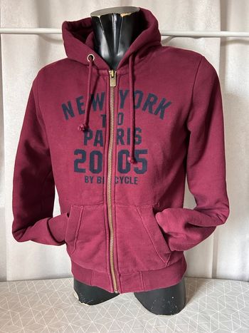 Gilet bordeaux doublure matelassée M Bizzbee