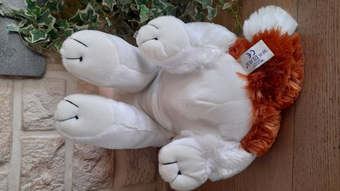 Peluche Saint-Bernard 40 cm - photo numéro 6