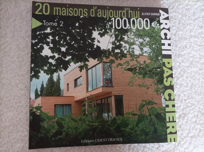 Livre " 20 maisons d'aujourd'hui à 100000€"