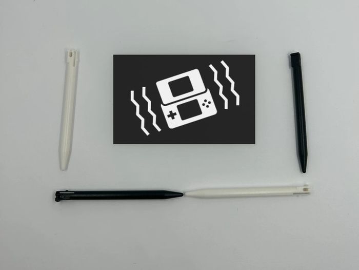 Pack Stylets "4 Pièces : 2 blanc , 2 Noir" Pour Console DS (neuf sans emballage ) - photo numéro 3