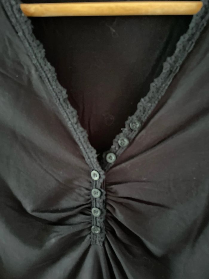 Haut manches longues dentelle Morgan XS - photo numéro 4