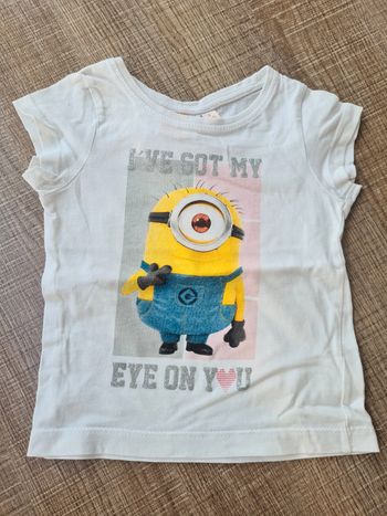 T shirt les minions
