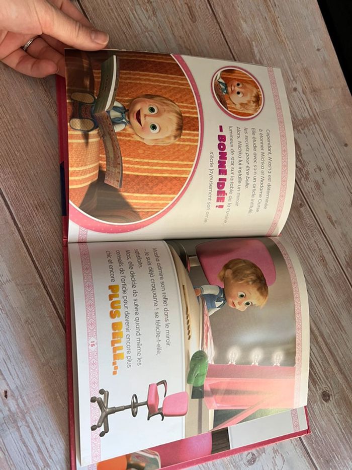 Livre Masha et Michka - Masha top modèle - photo numéro 4