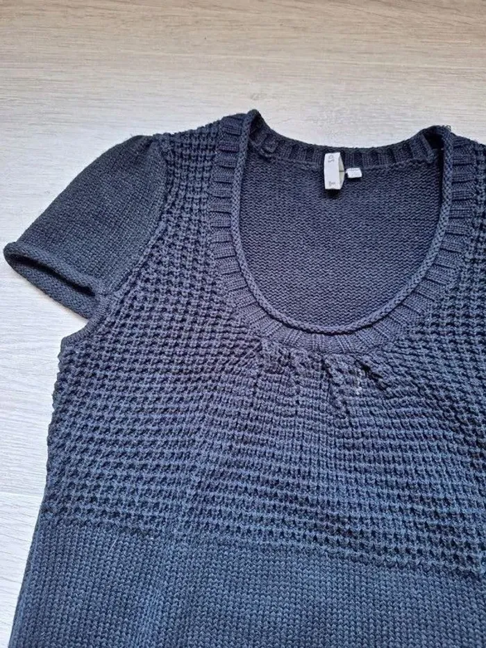 Robe pull noir - photo numéro 7