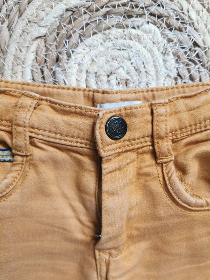 🌺Pantalon Ikks 24mois moutarde bébé garçon - photo numéro 5