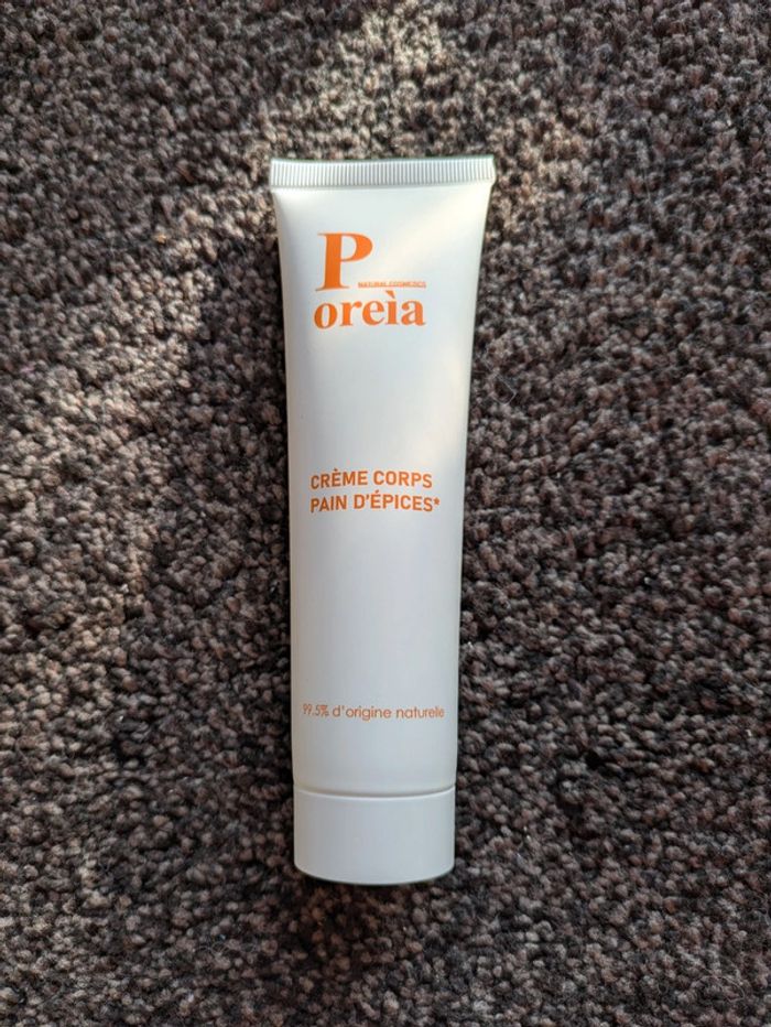 Poreia crème corps pain d'épices