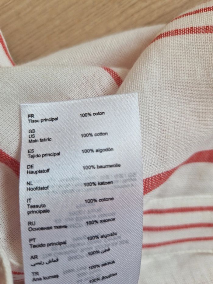 Chemise rayée Claudie Pierlot – Taille 38 – Neuve avec étiquette - photo numéro 11