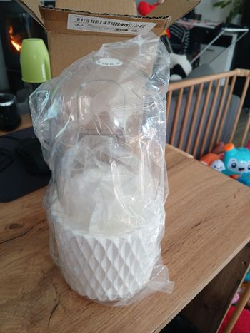 RANGEMENT PINCEAUX DE MAQUILLAGE BLANC