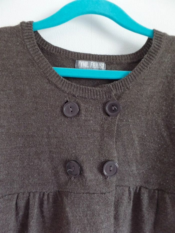 Gilet cardigan Vynil Fraise 10 ans - photo numéro 2