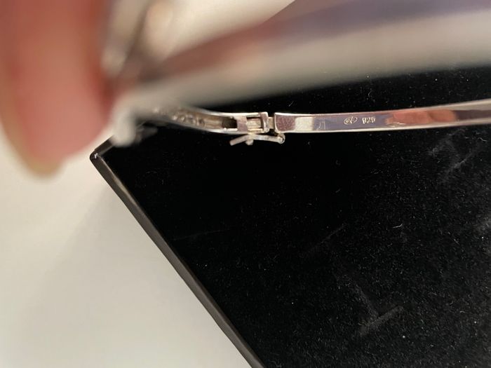 Bracelet jonc argent - photo numéro 6