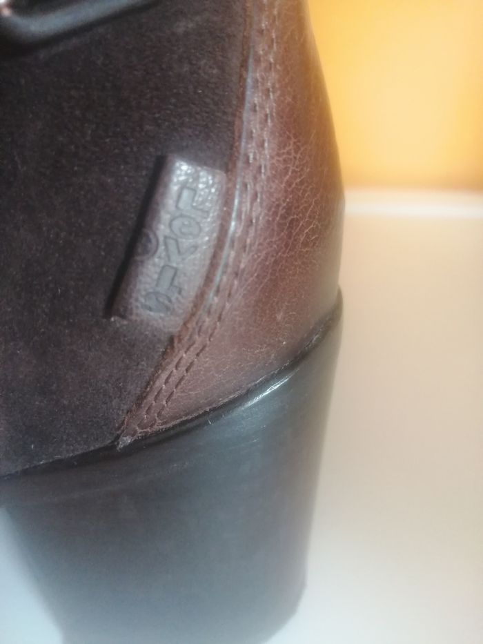 🌸Bottines cuir marron à talon Pointure 37 "Levi's" 🌸 - photo numéro 6