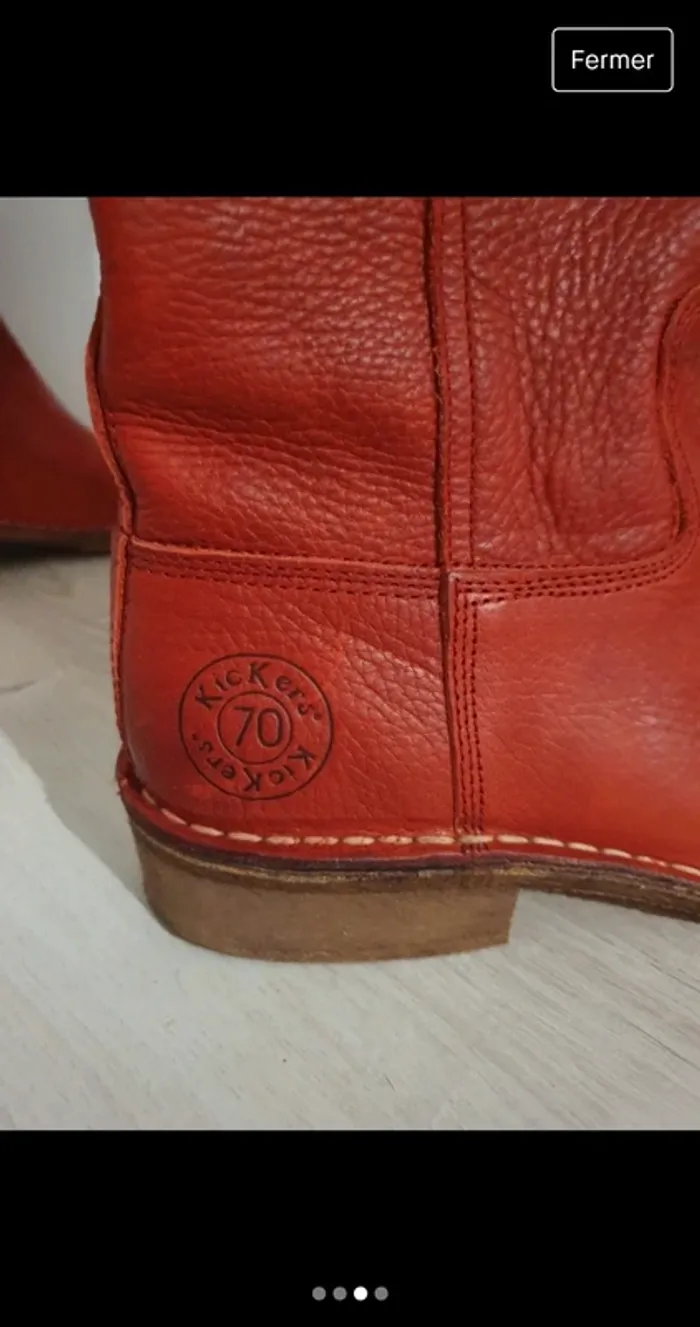 Bottes Kickers 38 - photo numéro 4