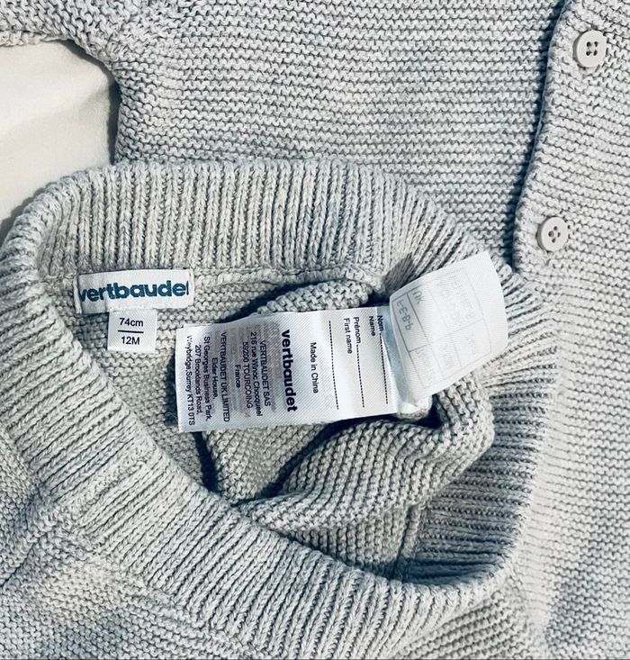 Ensemble neuf 2 pièces « Vertbaudet » taille 12 mois - photo numéro 7