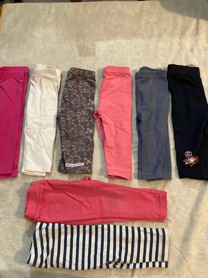Lot leggings 9 mois - photo numéro 2