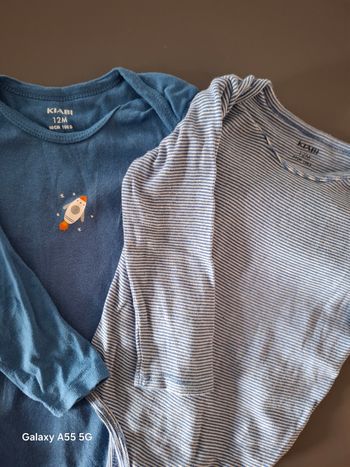 Lot de 2 bodies 