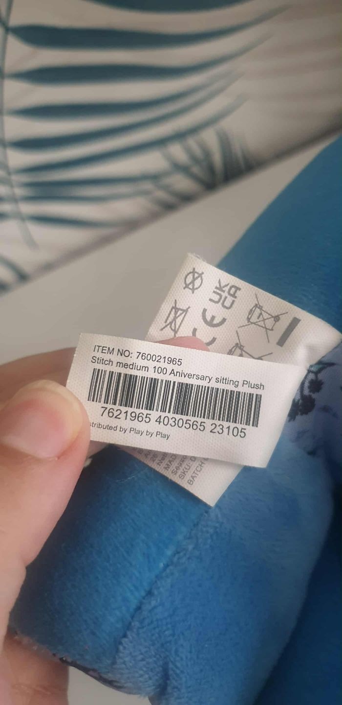 Peluche stitch  100 ans disney - photo numéro 7