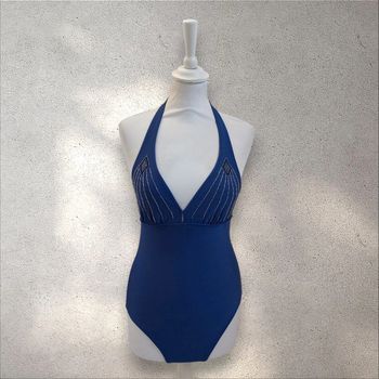 Maillot de bain une pièce avec strass taille 40