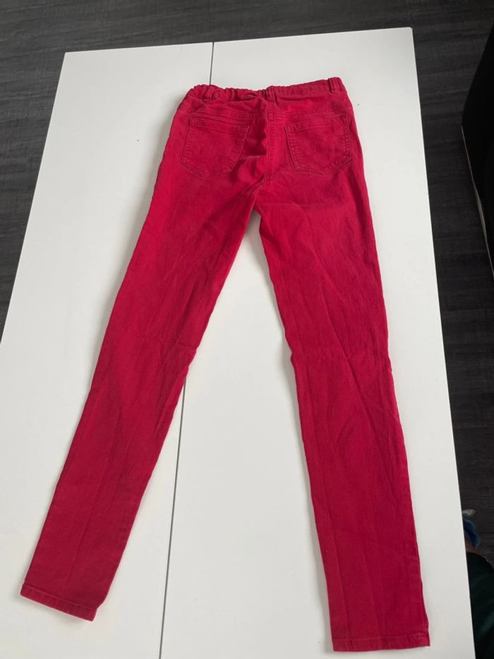 Pantalon rouge taille 12 ans marque gemo - photo numéro 3